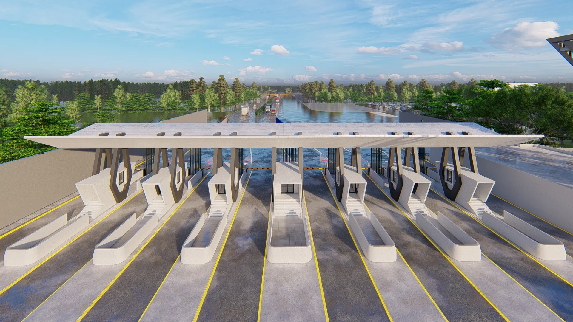 PAYRA SEA PORT – First Terminal Project – Gate Complex