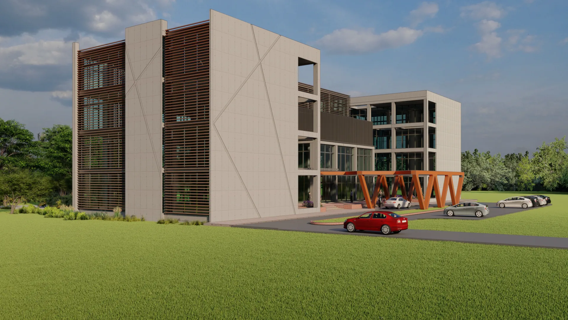 Ramgarh Landport – One Stop Port Building