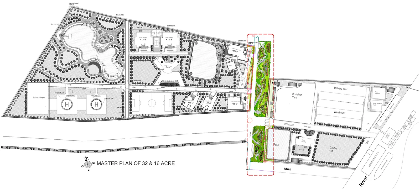 PAYRA PORT – Ancillary Facilities – Landscape – 16 Acre