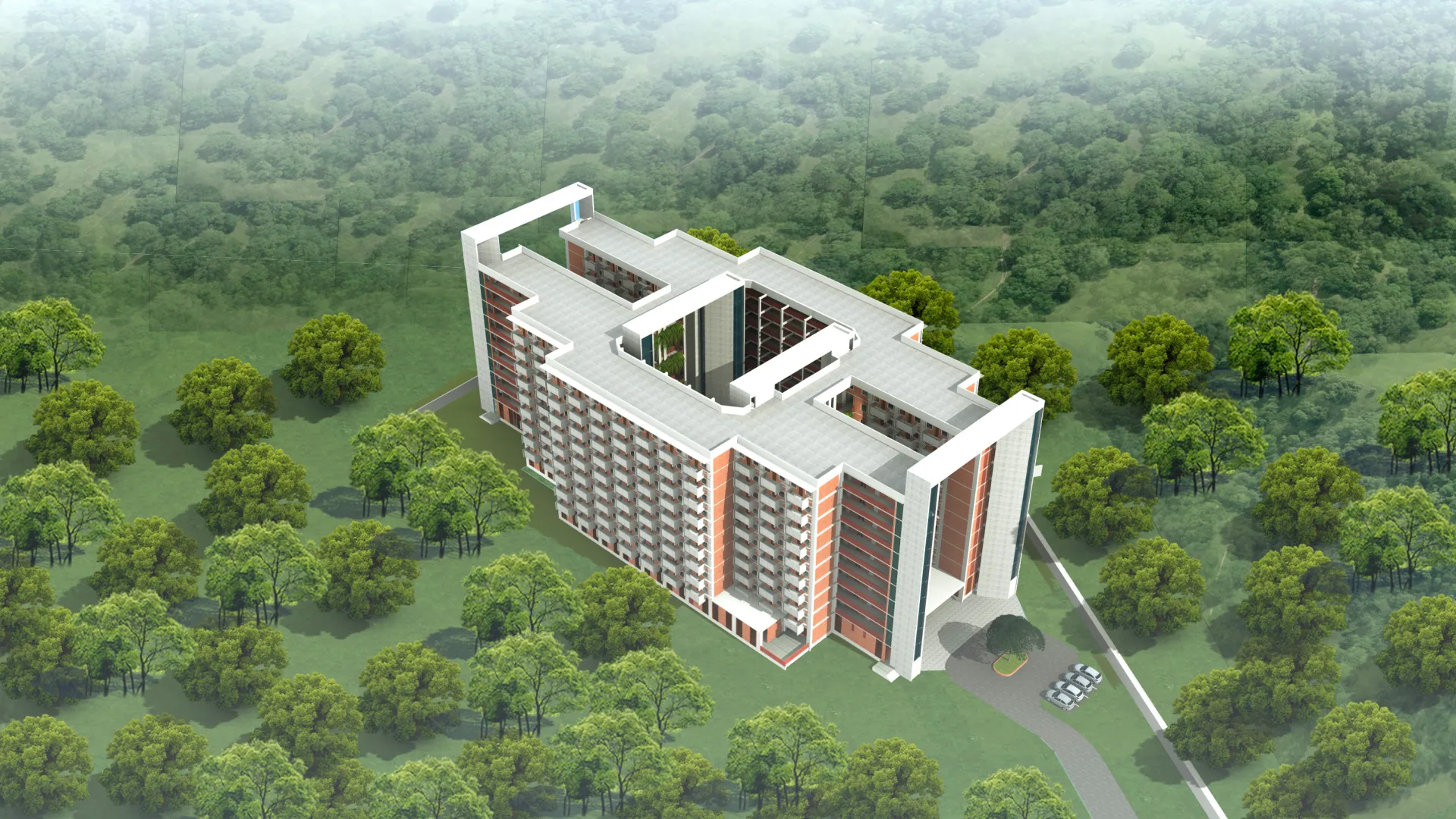 BSMRAU – Boys Accommodation Building (COMPETITION)