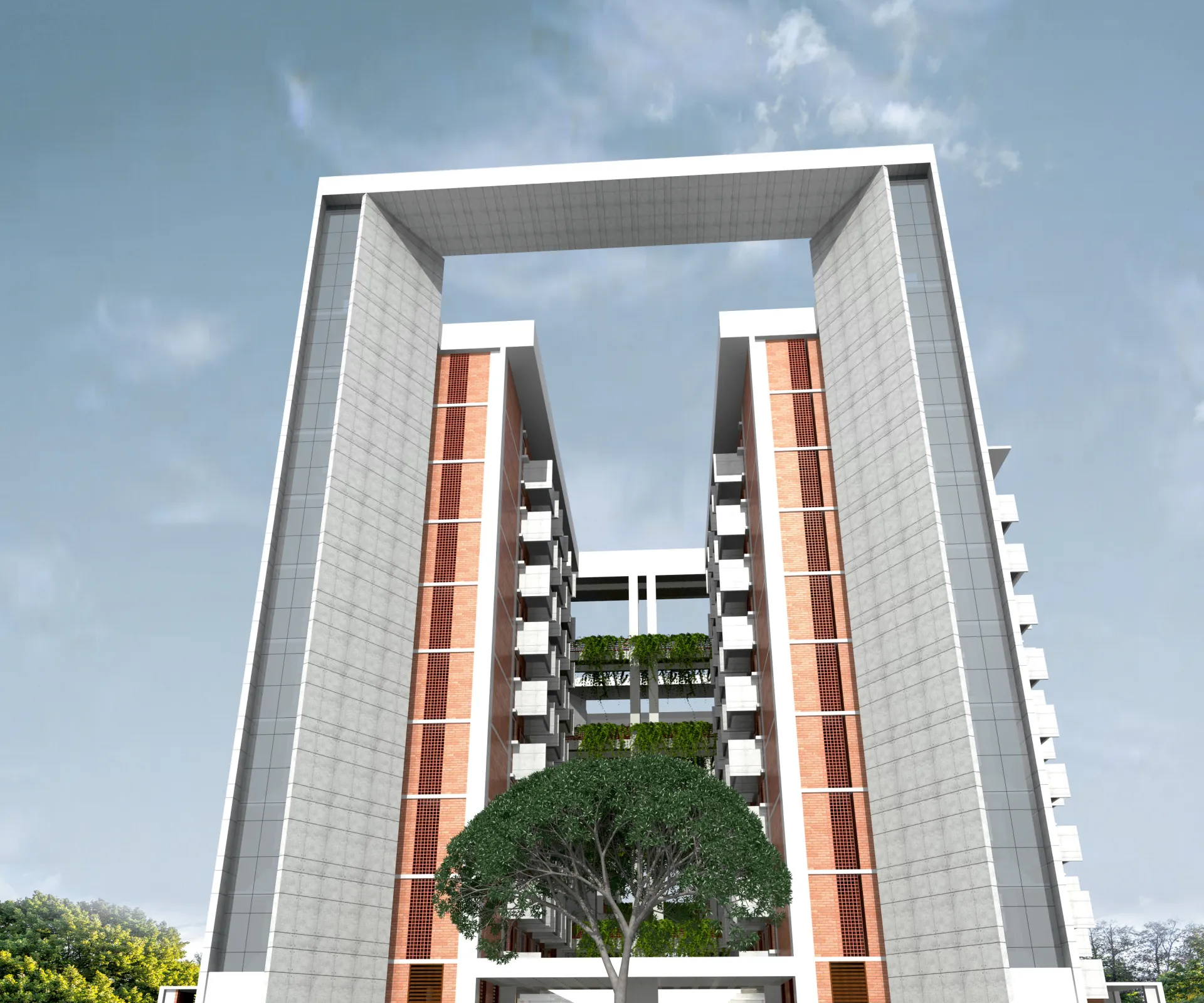 BSMRAU – Boys Accommodation Building (COMPETITION)