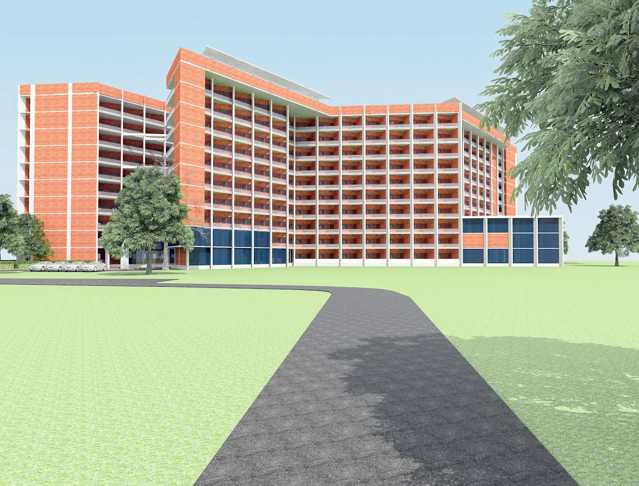 BSMRAU – Girls Accommodation Building (COMPETITION)