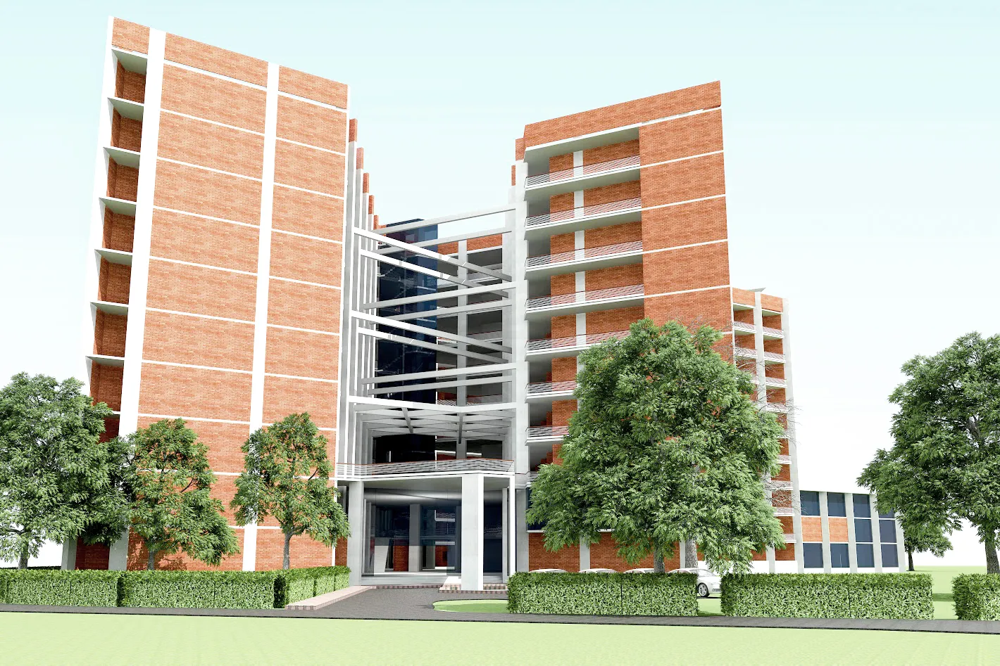 BSMRAU – Girls Accommodation Building (COMPETITION)