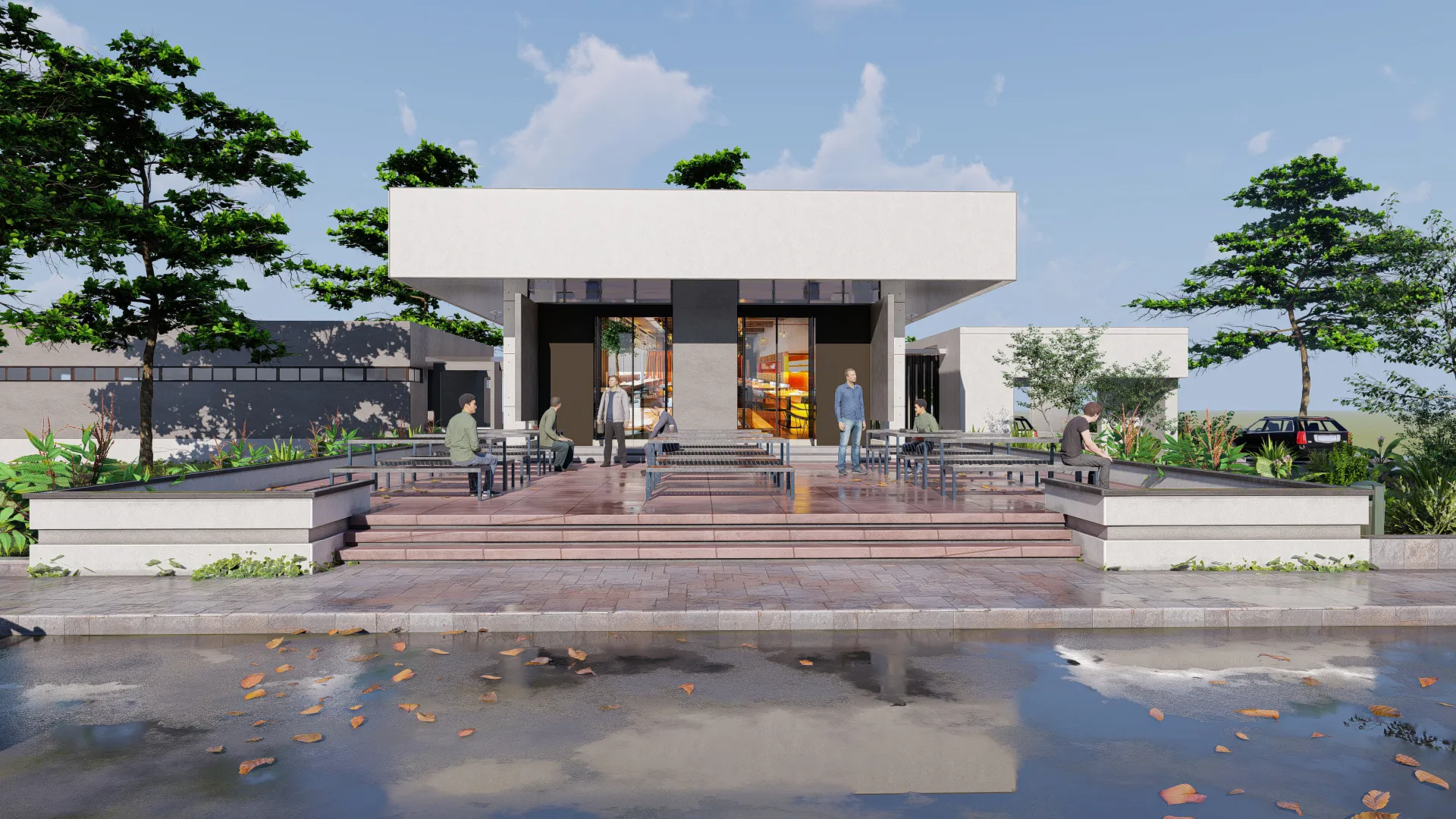 Payra Port First Terminal Cafeteria