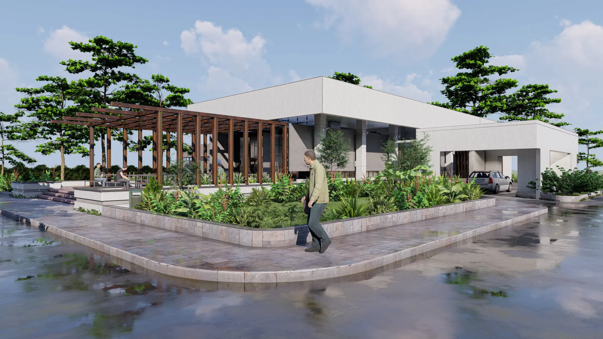 Payra Port First Terminal Cafeteria