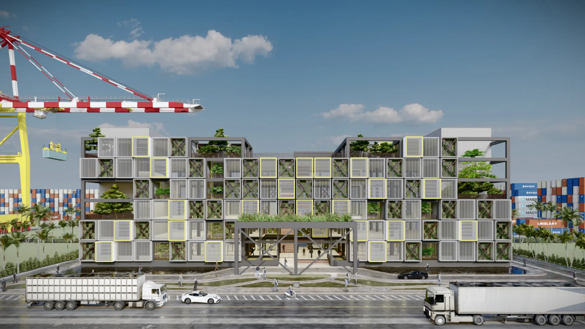 Chittagong Port Bay Terminal - One Stop Building