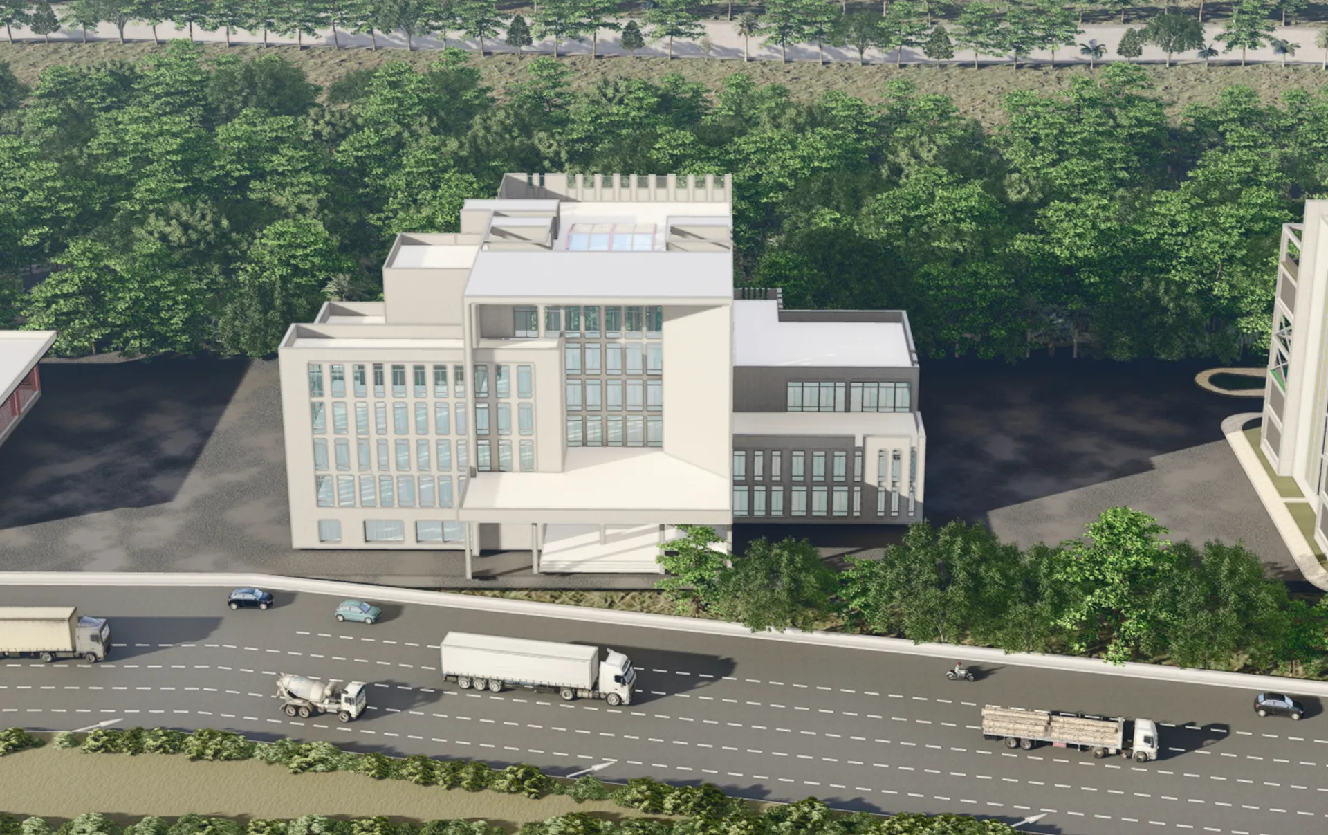 Chittagong Port Bay Terminal Port Security Building