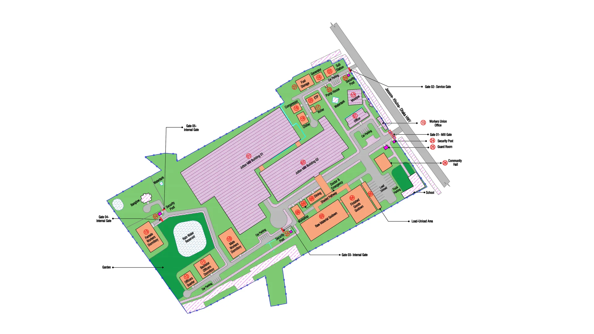 Feasibility Study for Development of Bengal Textile Mills Ltd Site at Jessore