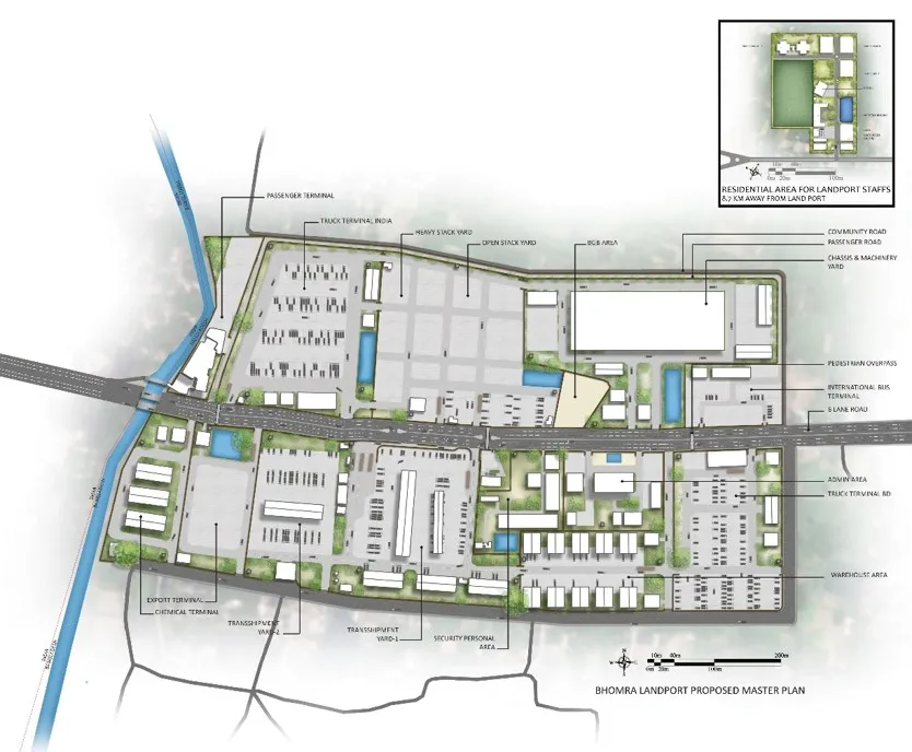 Land Port Masterplan Design